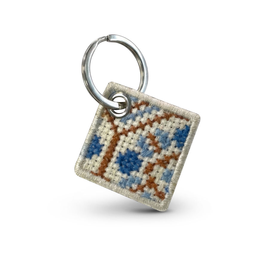 Handmade Tatreez Keychain