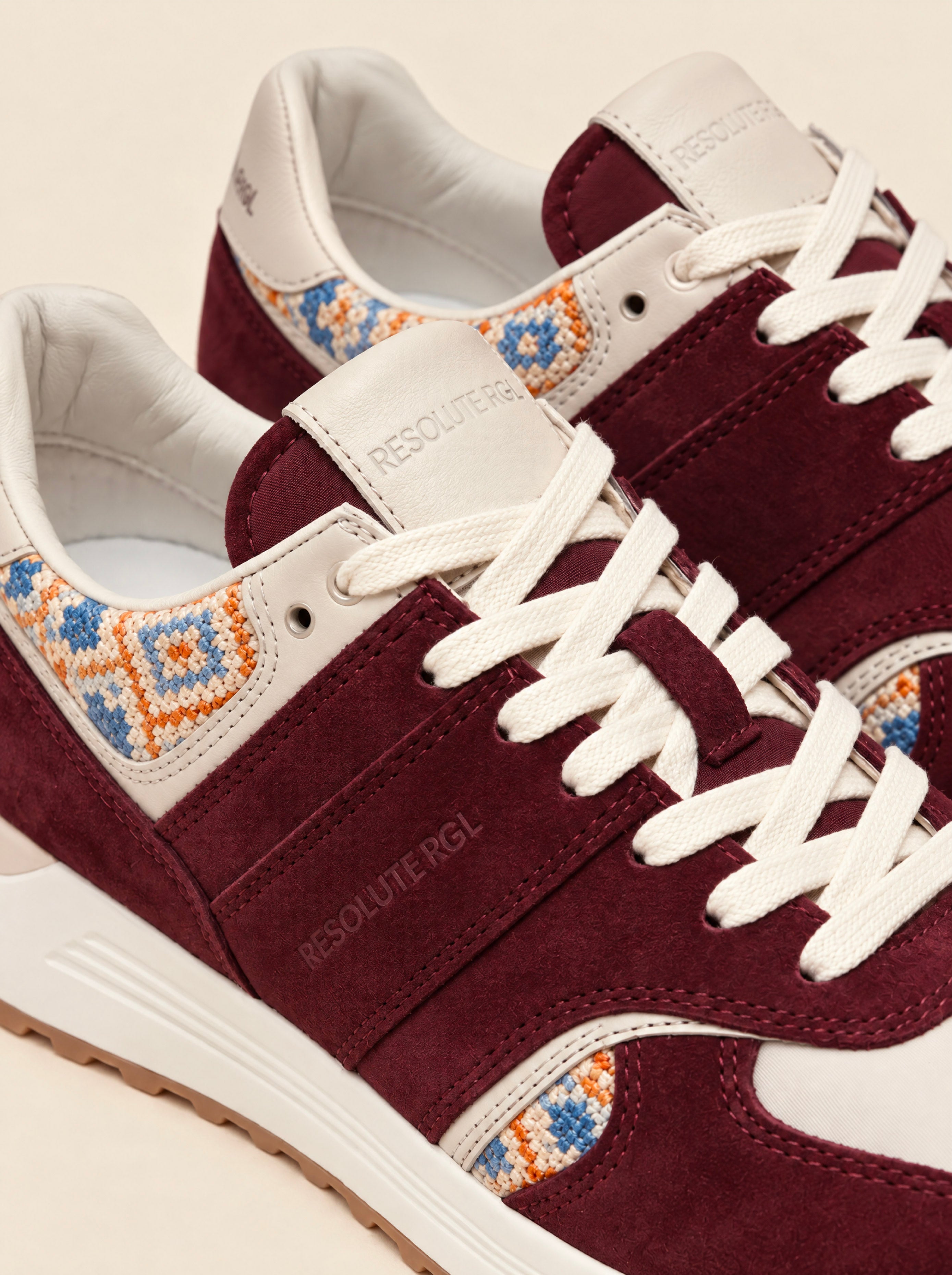 Pulse Suede Runner with Tatreez | Resolute RGL