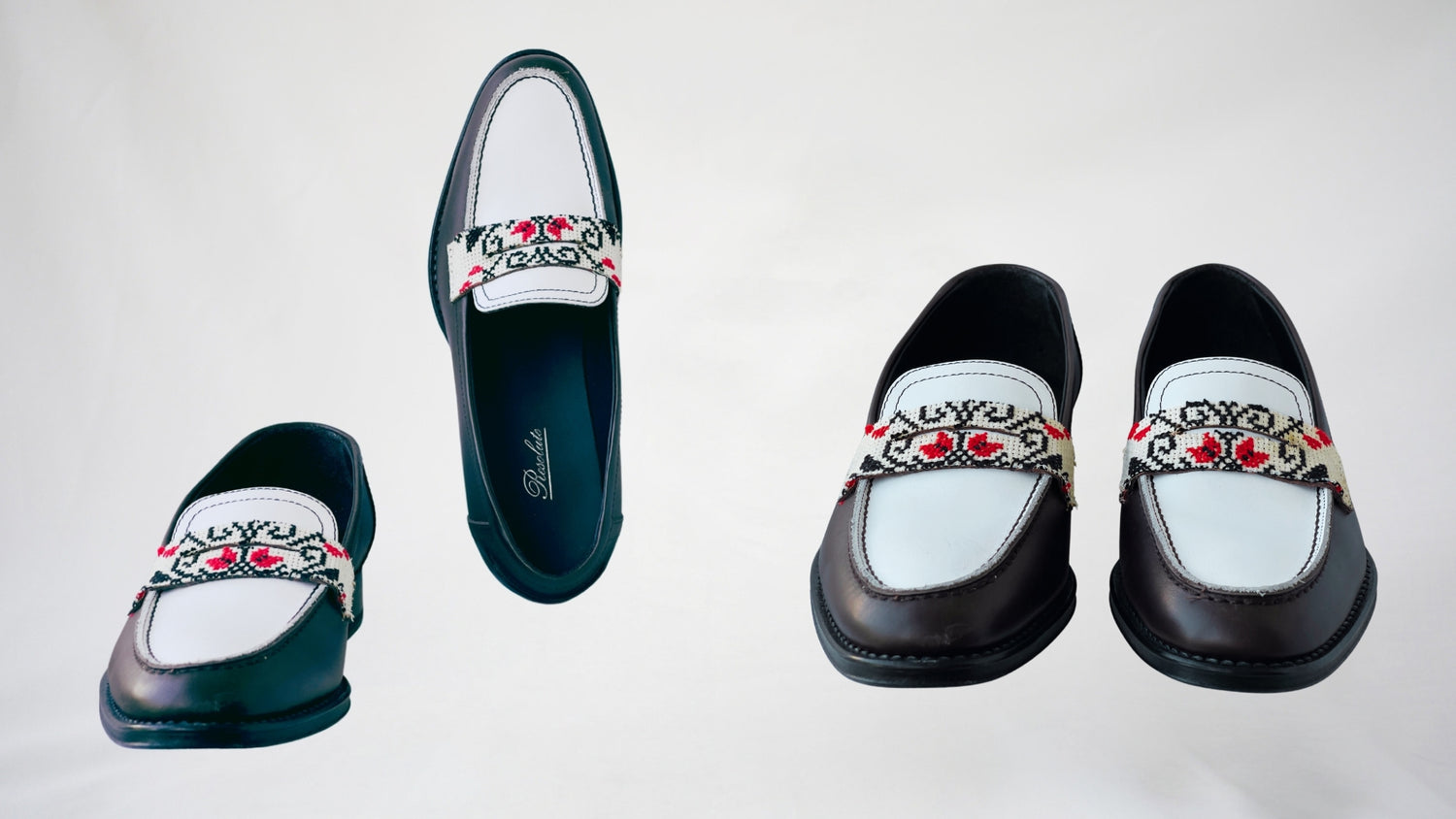 Jaffa | College Loafers with Tatreez